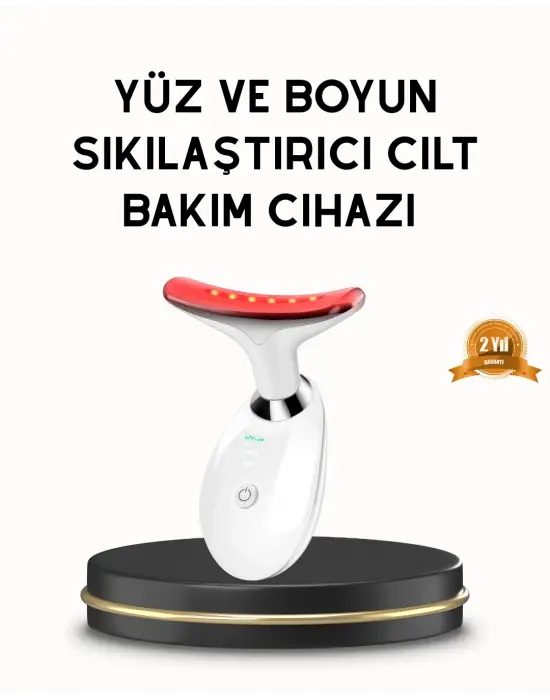 Boyun Ve Gıdı Toparlayıcı Ems Cilt Sıkılaştırıcı 7000 Titreşim Isı Terapisi