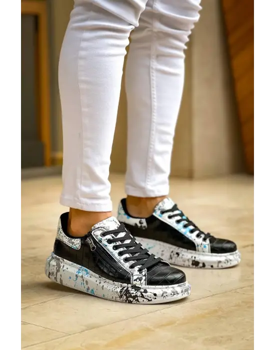 Premium Bağcıklı Crocodile Erkek Ayakkabı