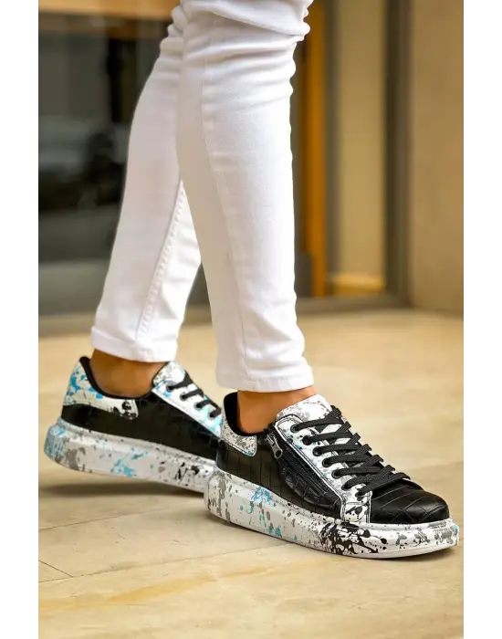 Premium Bağcıklı Crocodile Erkek Ayakkabı