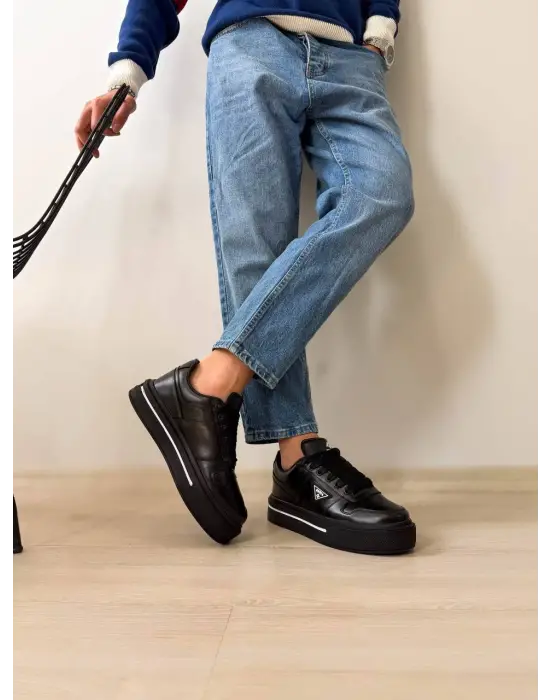 BR-04 Benorra Kömür Cilt Günlük Erkek Ayakkabı