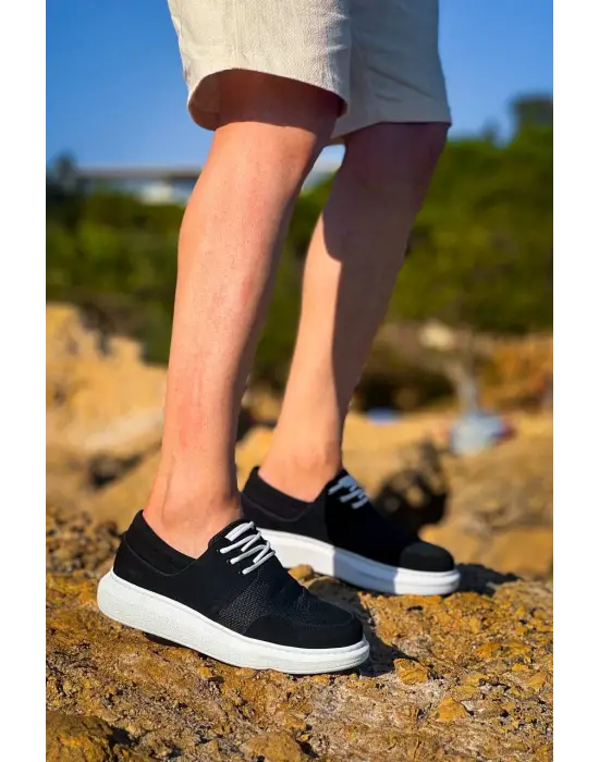 Trend Siyah Günlük Erkek Ayakkabı