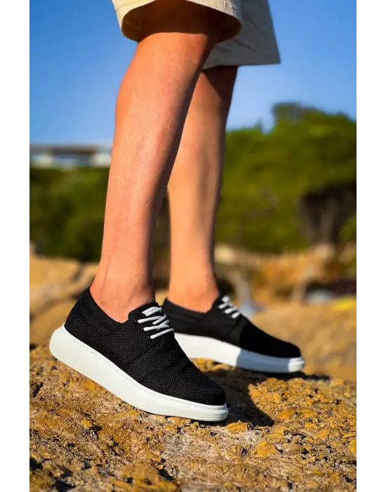 Trend Siyah Günlük Erkek Ayakkabı