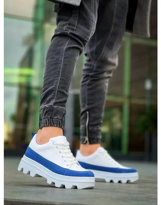 Modern Detaylı Yüksek Taban Spor Ayakkabı