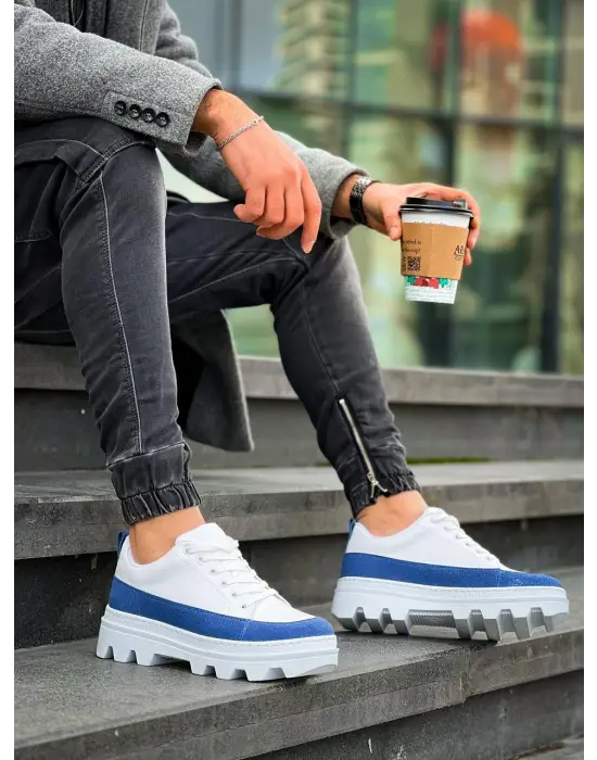Modern Detaylı Yüksek Taban Spor Ayakkabı