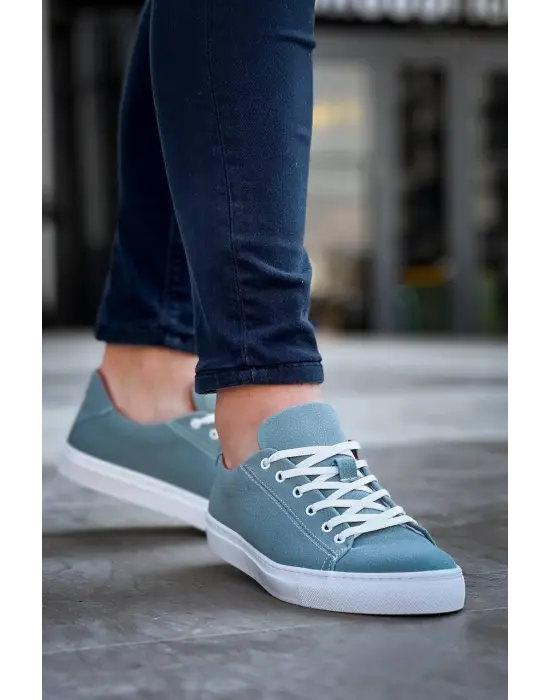 Modern Yüksek Taban Bağcıklı Erkek Ayakkabı