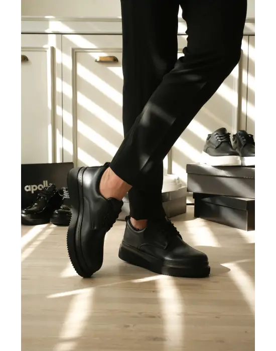 BR-16 Benorra Kömür Cilt Günlük Erkek Ayakkabı