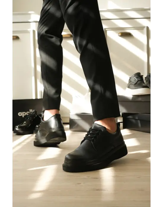 BR-16 Benorra Kömür Cilt Günlük Erkek Ayakkabı