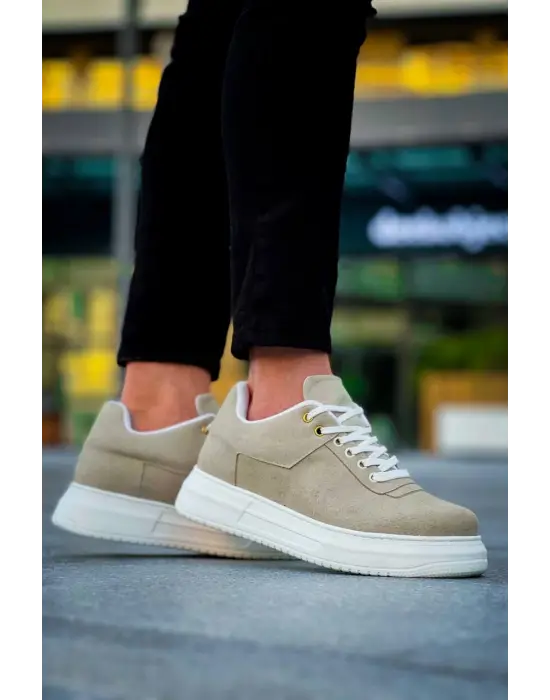 BR-20 Benorra Bej Süet  Günlük Erkek Ayakkabı