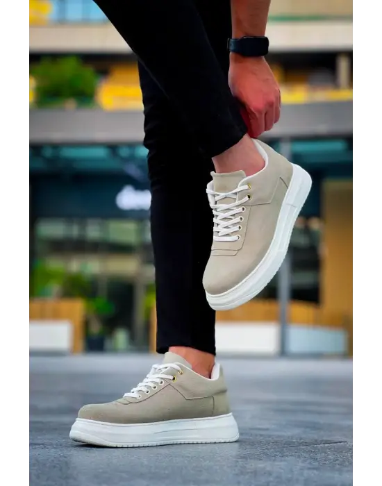 BR-20 Benorra Bej Süet  Günlük Erkek Ayakkabı