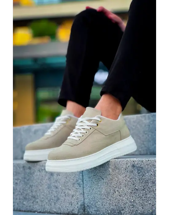 BR-20 Benorra Bej Süet  Günlük Erkek Ayakkabı