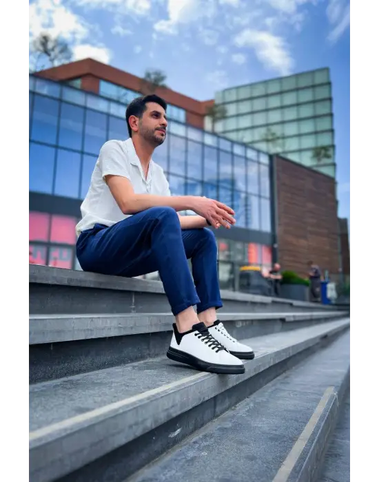 Trend Yüksek Taban Günlük Erkek Spor Ayakkabı
