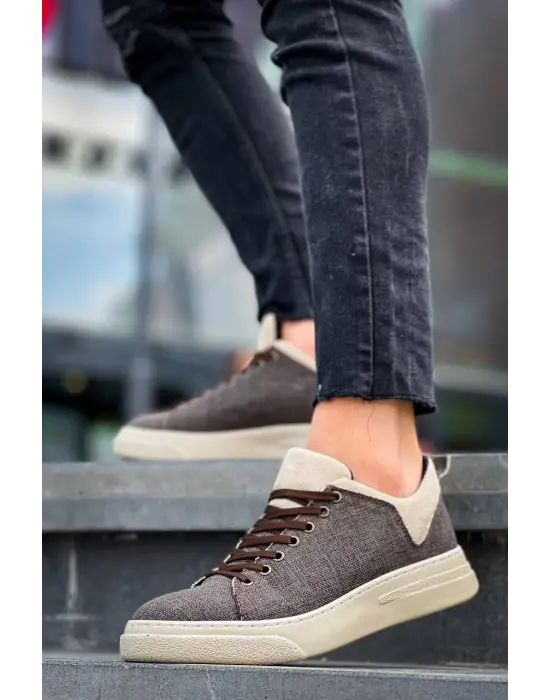 Yüksek Taban Günlük Erkek Spor Ayakkabı