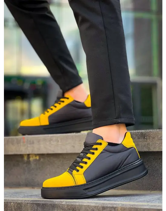 Modern Siyah Taban Günlük Spor Ayakkabı