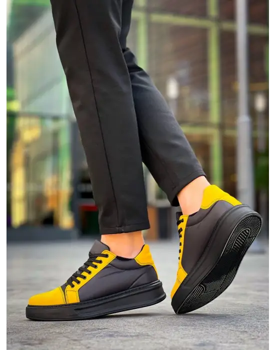 Modern Siyah Taban Günlük Spor Ayakkabı