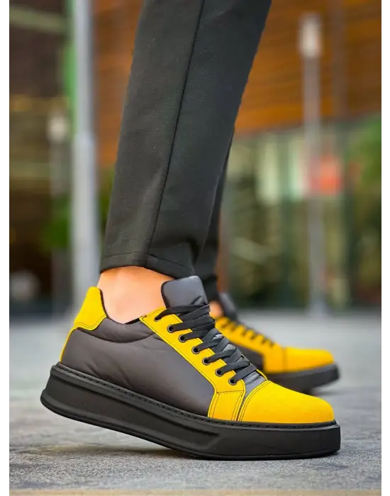 Modern Siyah Taban Günlük Spor Ayakkabı