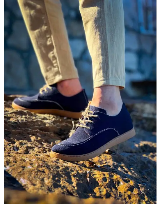 Göz Alıcı Süet Bağcıklı Erkek Ayakkabı