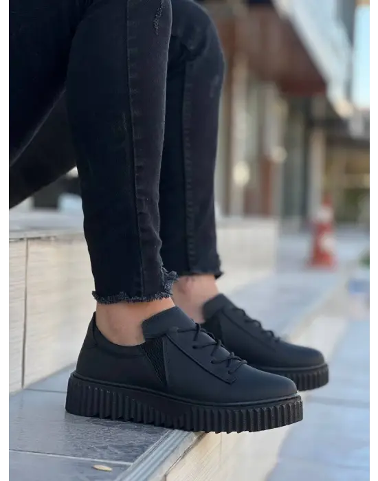 Modern Bağcık Detaylı Günlük Erkek Ayakkabı