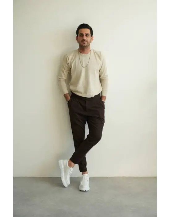 Dikkat Çekici Beyaz Günlük Erkek Ayakkabı