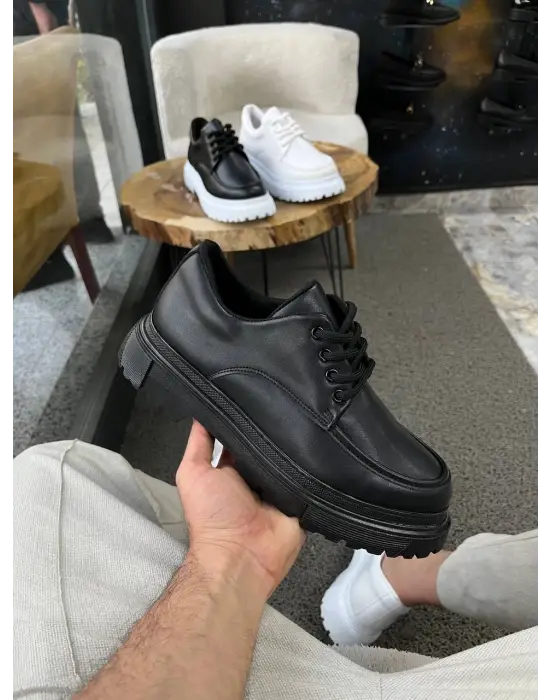 BR-6 Benorra Kömür Cilt Günlük Erkek Ayakkabı