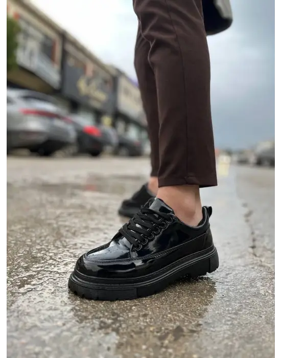 BR-702 Benorra Kömür Rugan Günlük Erkek Ayakkabı