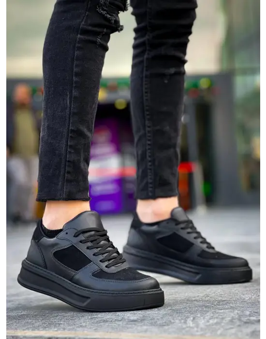 Modern Detaylı Yüksek Taban Ayakkabı