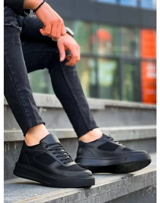 Modern Detaylı Yüksek Taban Ayakkabı