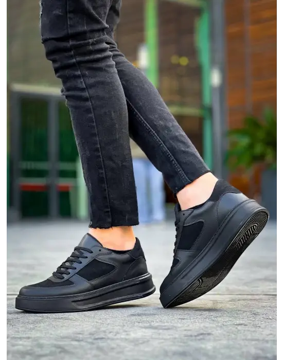 Modern Detaylı Yüksek Taban Ayakkabı