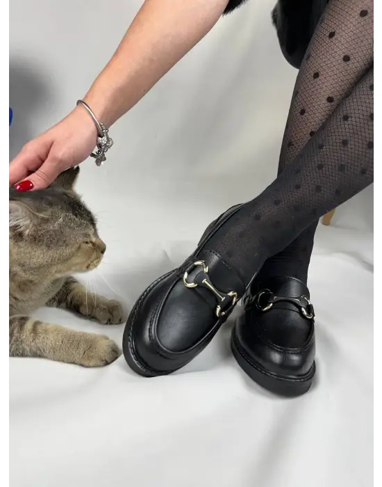 BR-801 Benorra Kömür Cilt Günlük Kadın Babet