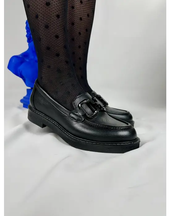 BR-805 Benorra Kömür Cilt Günlük Kadın Babet