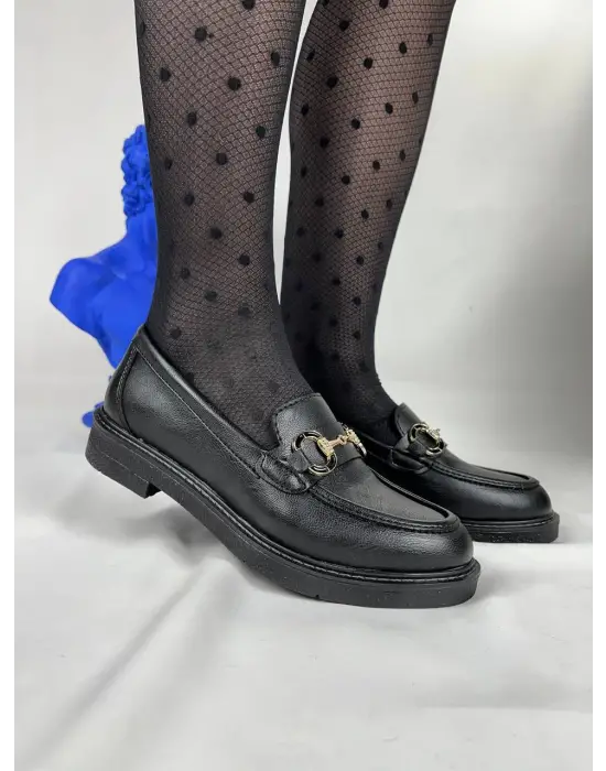 BR-806 Benorra Kömür Cilt Günlük Kadın Babet