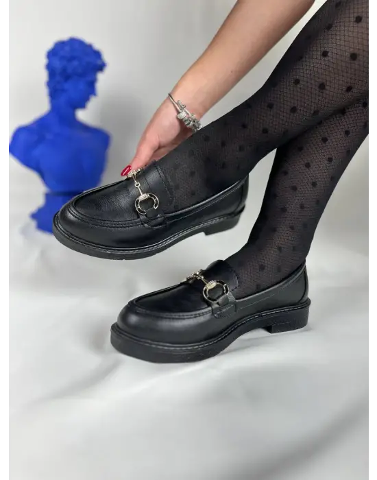 BR-806 Benorra Kömür Cilt Günlük Kadın Babet