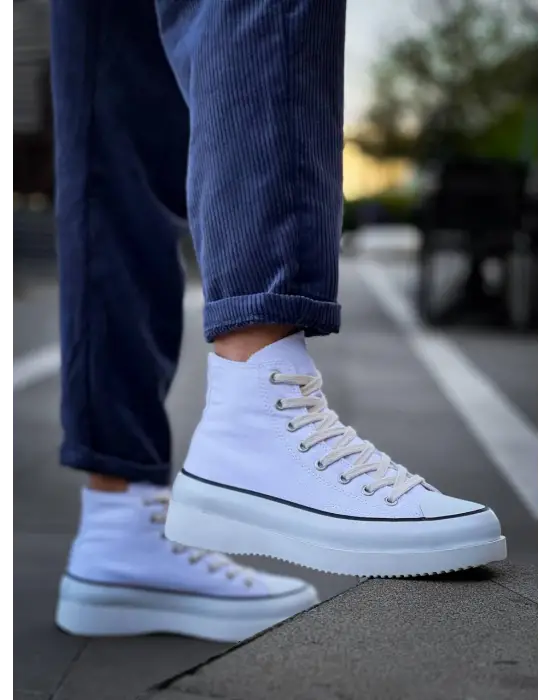 Modern Yüksek Taban Spor Ayakkabı