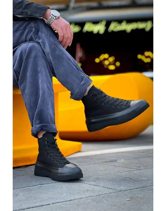 Enerjik Yüksek Taban Spor Ayakkabı