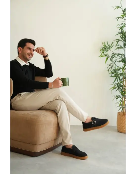 Trend Kürklü Erkek Ayakkabı