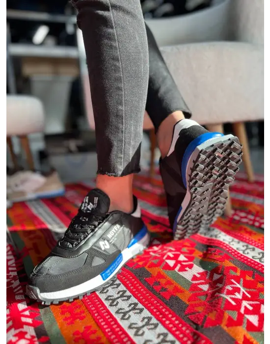 Modern Mavi Detaylı Erkek Ayakkabı