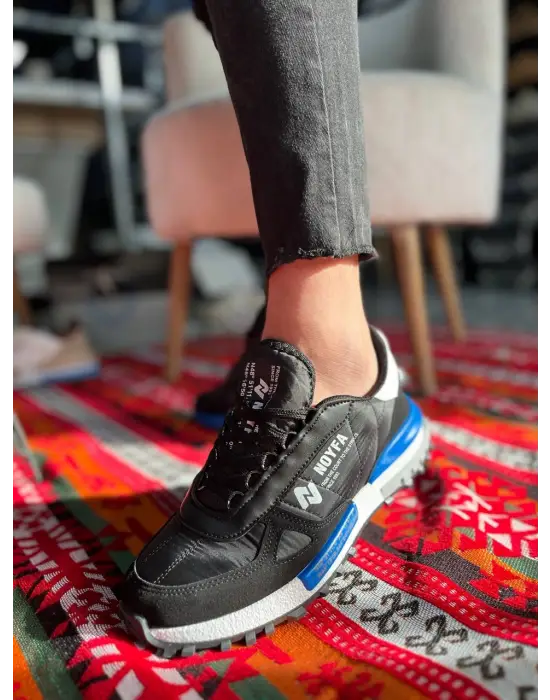 Modern Mavi Detaylı Erkek Ayakkabı