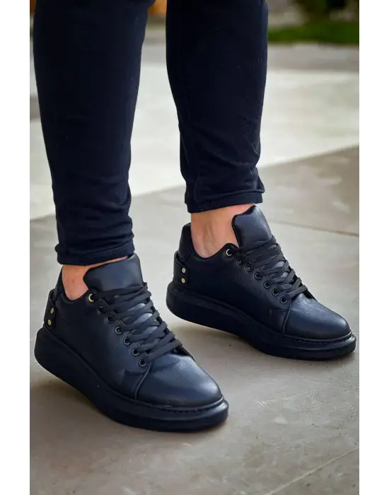 Omarı Kömür Siyahı Günlük Erkek Ayakkabı