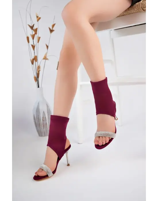 Etkileyici Süet Bootie