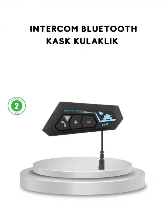 Bt22 Kask Bluetooth Kulaklık 5.0 Gürültü Engelleyici Ve Eller Serbest Kullanım