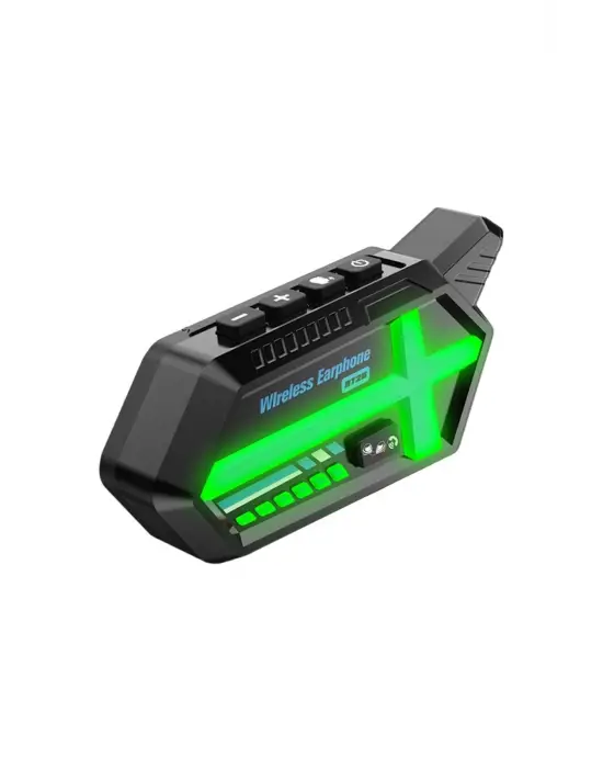 Bt26 Motosiklet Kask Kulaklık Bluetooth Rgb Işıklı 2 Eşleşme Özellikli 1000 Mah Intercom
