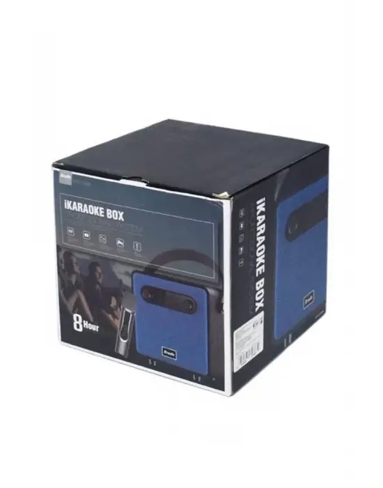 Bts-1688 Yeşil Mikrofonlu Karaoke Bluetooth Hoparlör