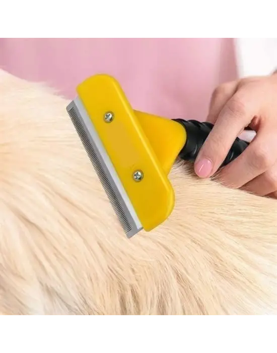 Omarı Profesyonel Tüy Alıcı ve Toplayıcı İnce Kedi Köpek Tarağı Fırçası