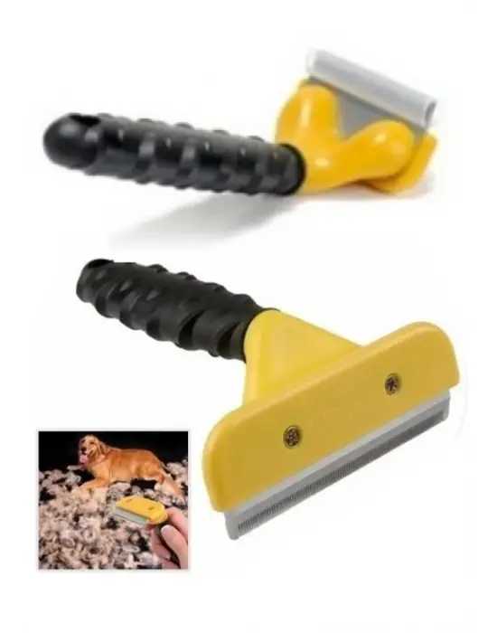 Omarı Profesyonel Tüy Alıcı ve Toplayıcı İnce Kedi Köpek Tarağı Fırçası