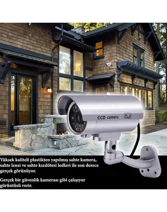 Omarı Gerçekçi İç ve Dış Mekan İçin Sahte Güvenlik Kamerası