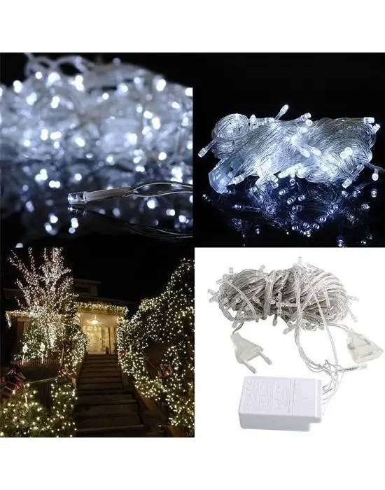 Omarı Ledli 8 Fonksiyonlu Led Aydınlatma Dekor Lambası