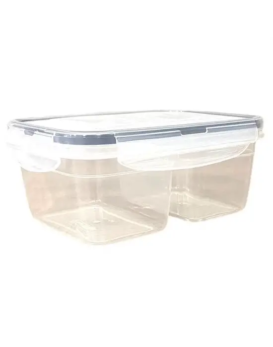 Omarı Güçlü ve Pratik 2 Bölmeli Erzak Saklama Kabı