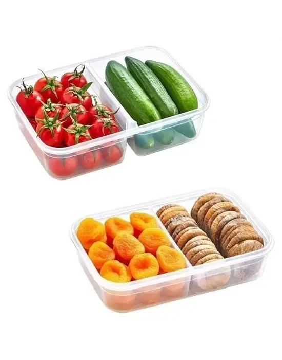 Omarı Sızdırmaz Contalı Kapaklı 1 Litre Erzak Saklama Kabı