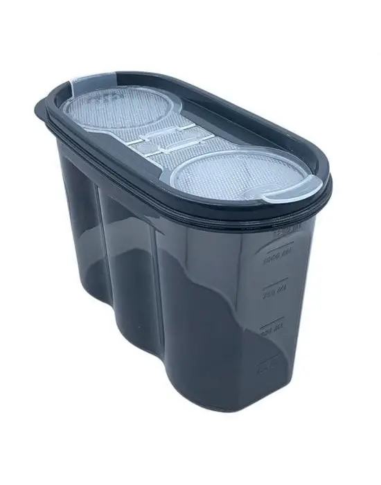 Omarı Pratik ve Kullanışlı Ölçekli Erzak Saklama Kabı - 1,2 Litre