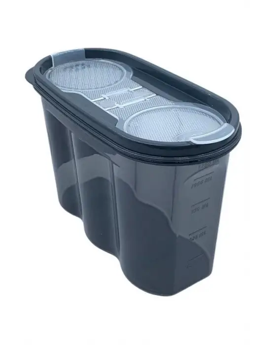 Omarı Pratik ve Kullanışlı Ölçekli Erzak Saklama Kabı - 1,2 Litre