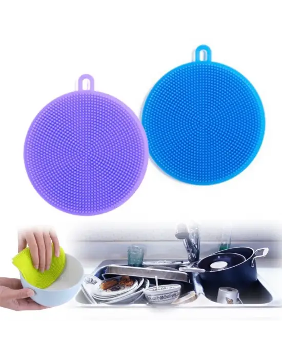 Omarı Yeni Nesil Kir Tutmaz Tırtıklı Bulaşık Yıkama Pedi